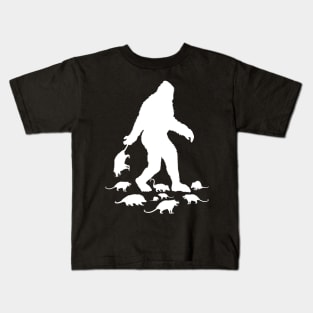 Sasquatch Opossums Kids T-Shirt